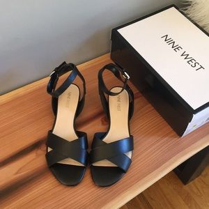 Nine West leather sandals